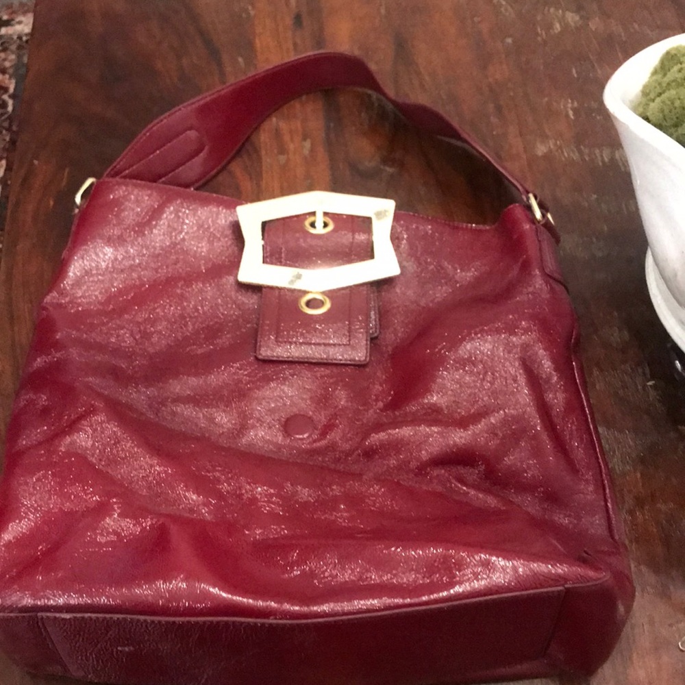 Hobo patent leather purse